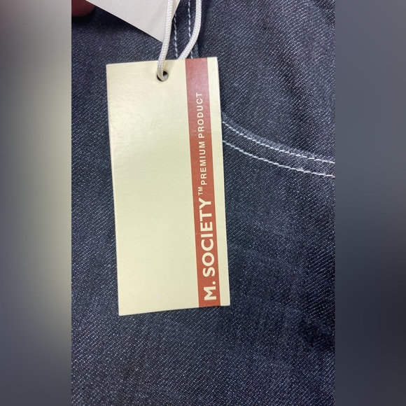 NET M SOCIETY MEN FASHIONABLE JEANS SIZE 40 INSEAM 32 - Picture 9 of 9